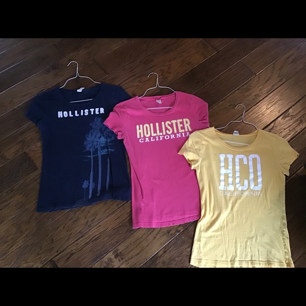 Three Hollister Tops